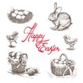 Happy Easter sketches