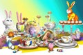 Happy Easter Spring Easter designs: Easter Feast Design