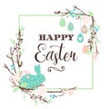 Happy Easter. Vector design Royalty Free Stock Photo