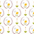 Pattern Happy Easter Egg Chick Festive Holiday Royalty Free Stock Photo