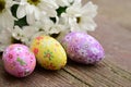 happy easter.very nice colorful easter egg,beauty