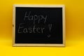 happy easter write Royalty Free Stock Photo