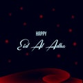 Happy Eid Al Adha Vector Template Design Illustration Royalty Free Stock Photo