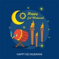 Happy Eid Mubarak Conceptual Design