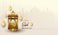 happy eid mubarak greetings background Elegant element for design template place for text greeting card for Ramadan kareem