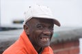 Happy Elderly African American Man