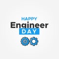 Happy Engineer Day Vector Design Illustration