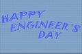 Happy Engineer`s Day wish message