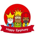 Happy epiphany Royalty Free Stock Photo