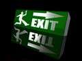 Happy exit