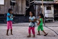 A happy face and enjoy of the Kids life on Mabul Island