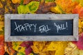 Happy fall slate