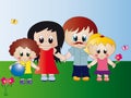 Happy family Royalty Free Stock Photo