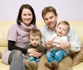 Happy family Royalty Free Stock Photo