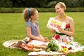 Happy family. Beautiful woman and young girl smiling. Mother day Royalty Free Stock Photo