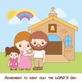 Commandment of God`s law