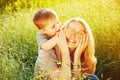 Happy family concept. Happy Mother and her child son. Royalty Free Stock Photo