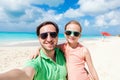 Father and daughter selfie Royalty Free Stock Photo