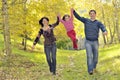 Happy family having fun Royalty Free Stock Photo