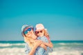 Happy family having fun on summer vacation Royalty Free Stock Photo