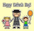 Happy Father's Day! Royalty Free Stock Photo