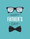 Happy Fathers Day Background. Best Dad Vector Illustration