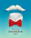 Happy Fathers Day Background With A Colorful Ties Royalty Free Stock Photo