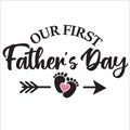 Our first Fathers day light banner