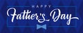 Happy Fathers Day calligraphy for best dad ever greeting poster