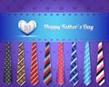 Happy Fathers Day Vector Design