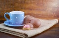 Happy Fathers Gift of Coffee and Marshmallow Cookies.