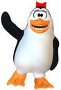 Happy female penguin