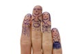 Happy fingers family