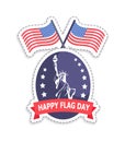 Happy Flag Day Old Glory, Vector Illustration Royalty Free Stock Photo