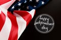 Happy Fourth of July USA Flag - Image