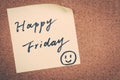 Happy Friday Royalty Free Stock Photo