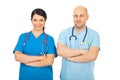 Happy friendly doctors team Royalty Free Stock Photo