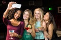 Happy friends taking a selfie Royalty Free Stock Photo