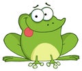 Happy frog Royalty Free Stock Photo