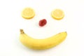 Happy fruit face