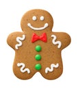 Happy Gingerbread Man Royalty Free Stock Photo
