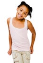 Happy girl posing Royalty Free Stock Photo