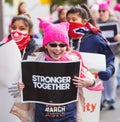 Happy Girls Protesting in Tuscon, Arizona