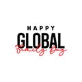 Happy Global Family Day Celebration Vector Template Design Illustration