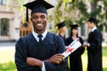 Happy graduate. Royalty Free Stock Photo