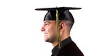 Happy graduation a young man Royalty Free Stock Photo