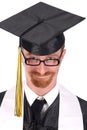 Happy graduation a young man Royalty Free Stock Photo