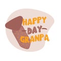 Happy grandpa tie