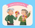 Happy grandparent day banner