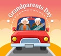 Happy grandparent day on vacation